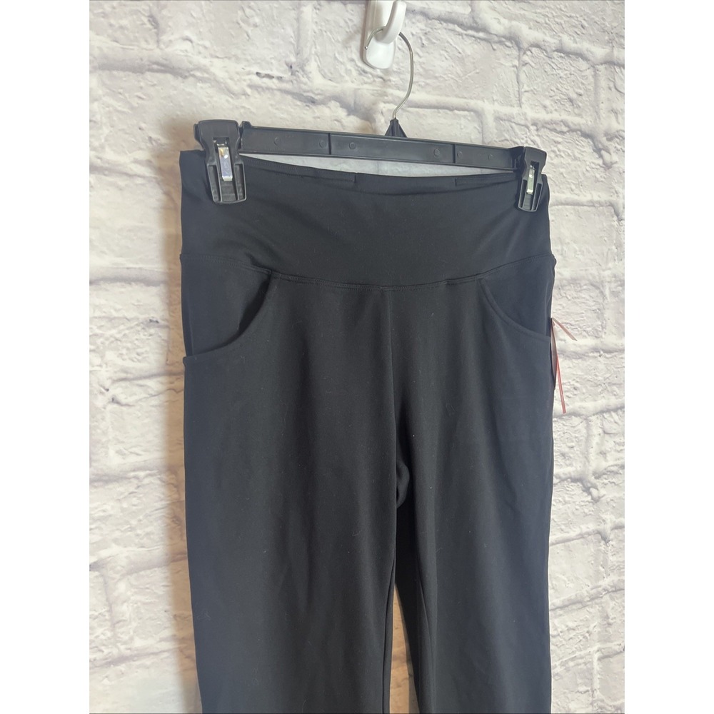 Ewedoos NWT Women's Athleisure Black Leggings Yoga Stretch Pants Size Medium - Picture 2 of 10
